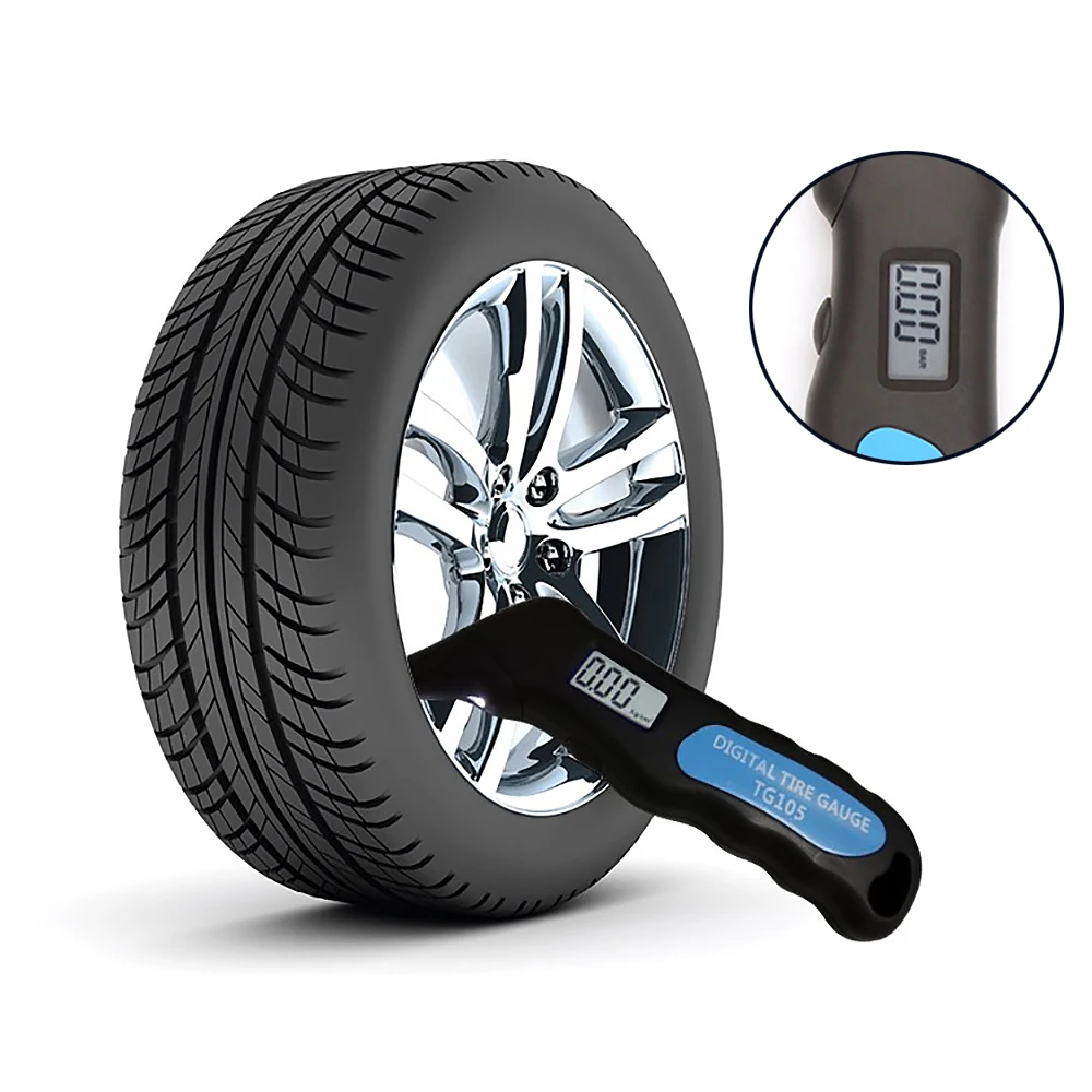 Высокоточный цифровой манометр для автомобильных шин измеритель давления