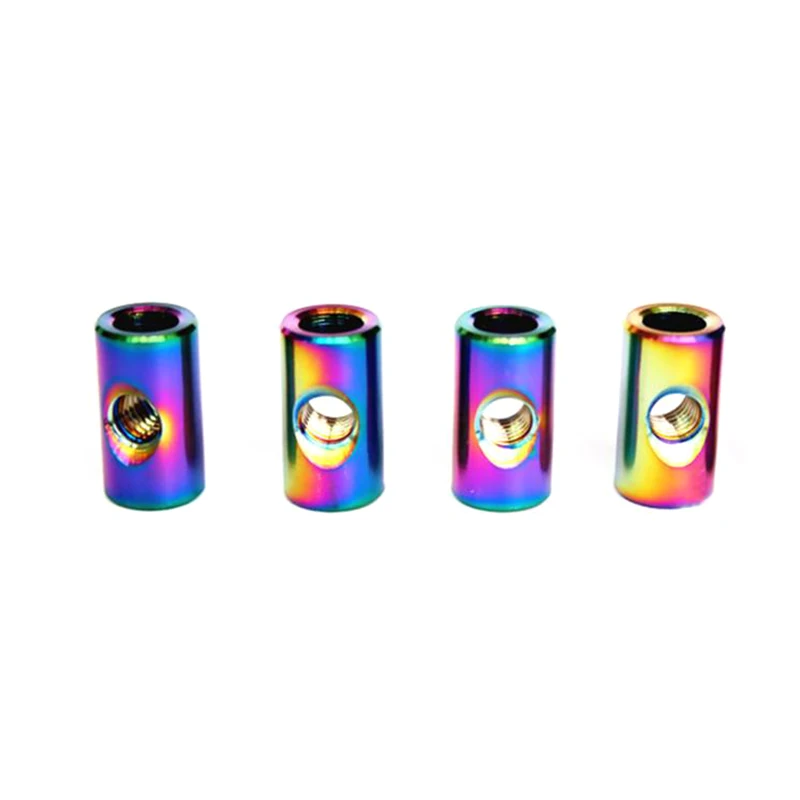 Титановая гайка для велосипеда M5 M6 Color Ti/Golden/Rainbow GR5|Винты| |