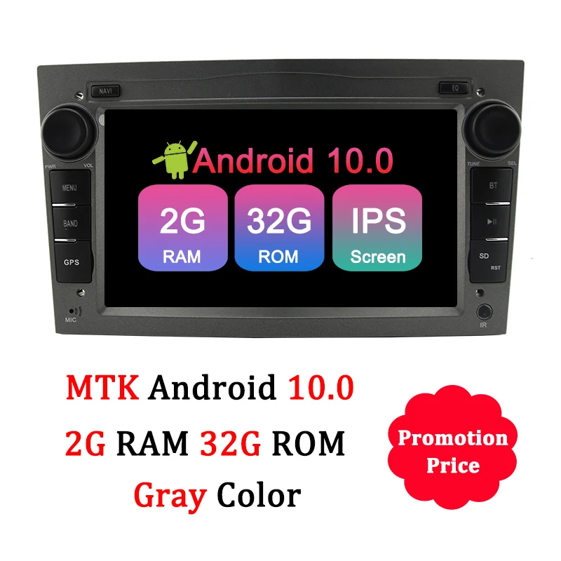 MTK 2G 32G IPS G Автомобильный мультимедийный плеер AUTOTOP Opel Android 2 Din Android 9,0 Opel DVD gps для Astra Meriva Vectra Antara Zafira Corsa Vauxhall - Цвет: MTK 2G 32G IPS G