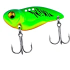 Металлические приманки VIB 5g, 8 г, 14 г, 20 г, яркие вибрации, блесна в виде ложки, рыболовная приманка на окуня искусственная жесткая приманка, приманка в виде цикады ВИБ, приманка с объемными глазами