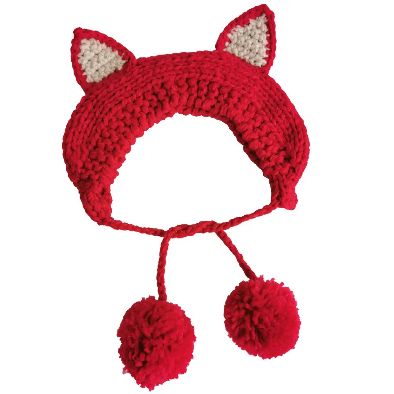 Детская шапка K72 осенне-зимняя стандартная шерстяная детские наушники сохраняют