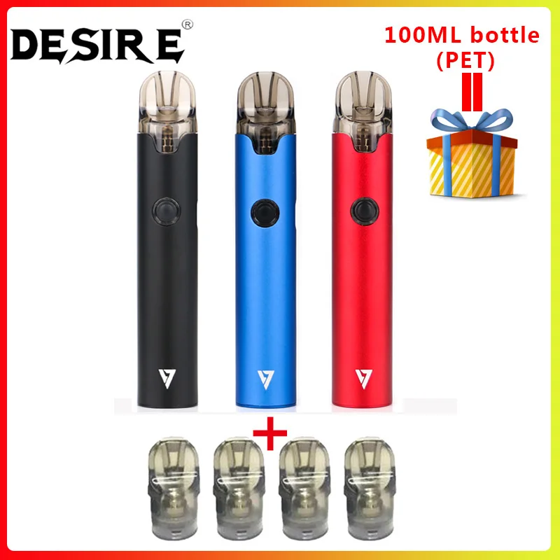 Новейший вейп Desire More Pro набор для вейпа с аккумулятором 1000 мАч и перестраиваемым