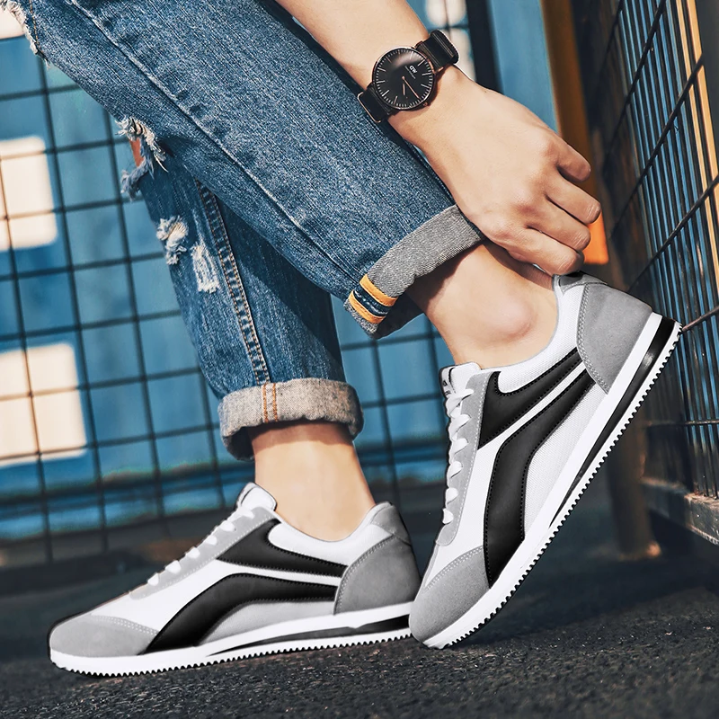 

Kid White Men's Sneakers Name Brand Man Canvas Shoes Wit Men's Sports Shoes Brands Multicolored Flats High Ankle Tennis Snekars