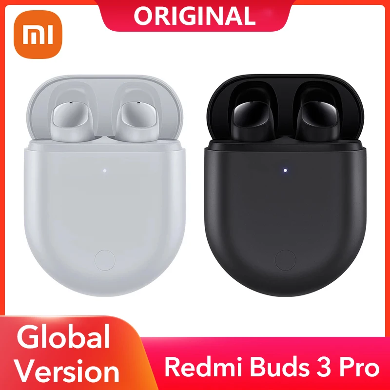 TWS Bluetooth наушники глобальная версия Xiaomi Redmi Buds 3 Pro беспроводные 35 дБ ANC два