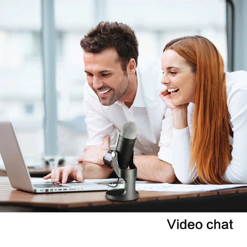 

Condenser Microphone,USB Microphone Condenser Microphone Filter for Laptop Pc Recording,Broadcast and Game