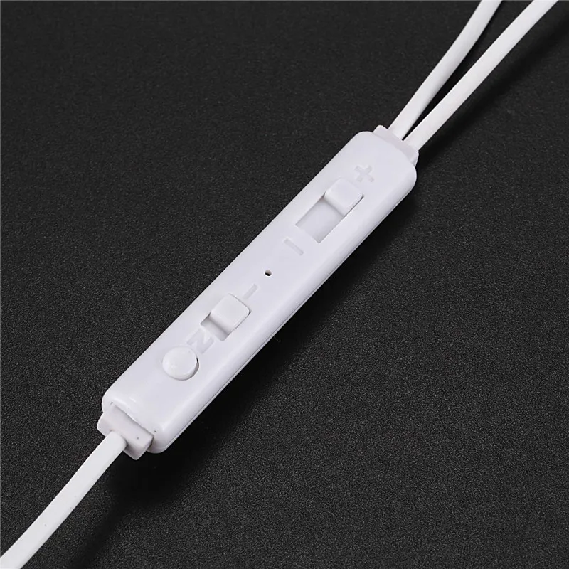 3.5mm Binaural Air Tube  Earphone Anti Radiation Noise Cancelling With Microphone  Transparent Vacuum Headset wired earbuds