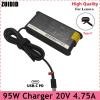 20v 4 75a 95w charger type c ac laptop adapter for yoga c740 y9000x y740s 15 ideapad slim 5 14iil05 adlx95ylc3a ycc3a yac3a