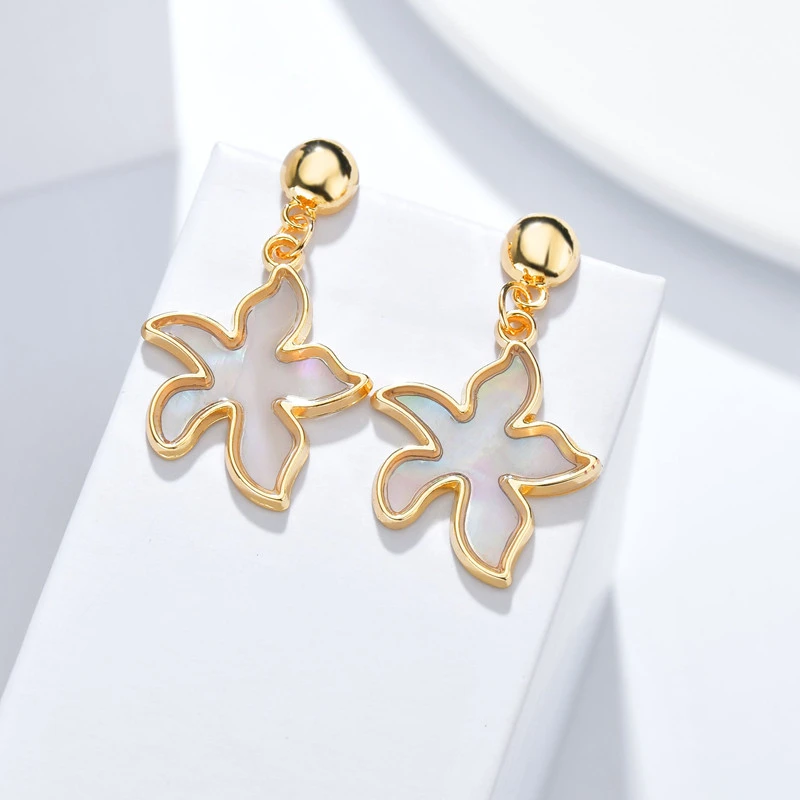 Женские Геометрические серьги-подвески из экологичного сплава каплевидные