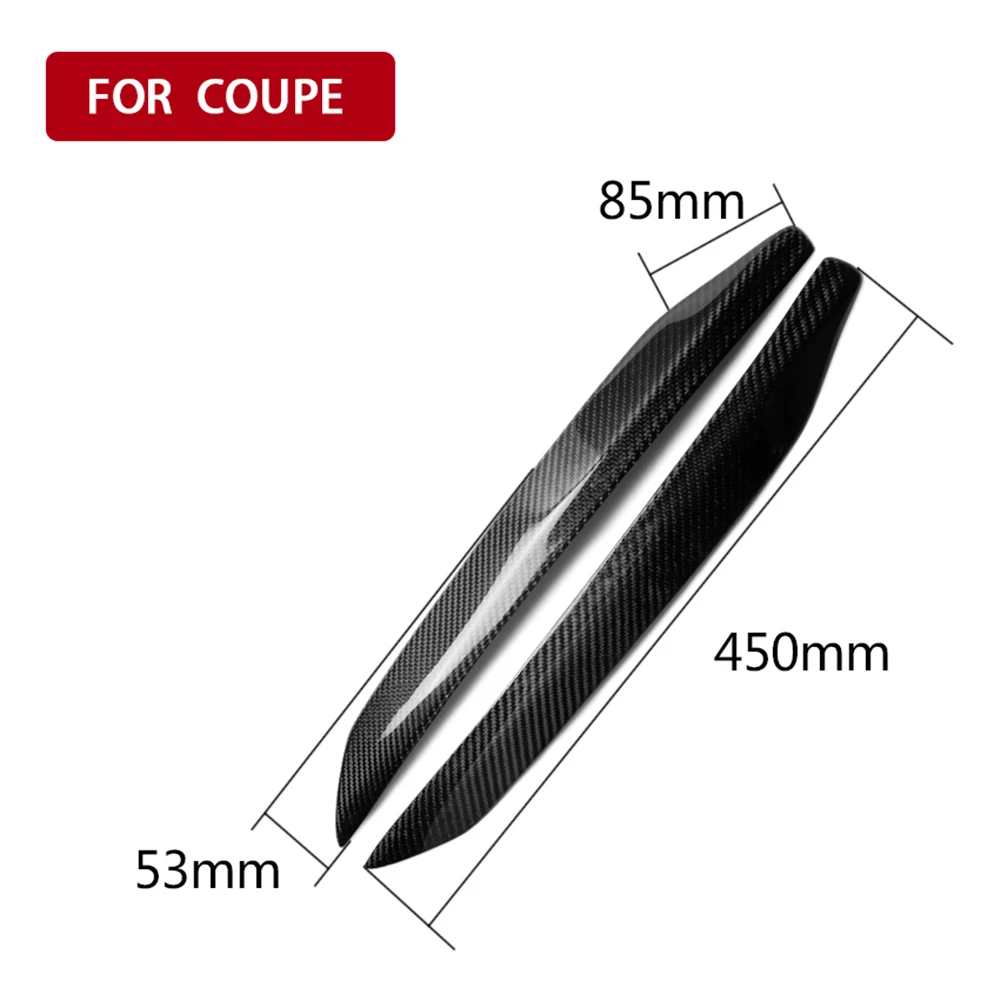 

Headlights Eyelids Headlamp Eyebrows for Hyundai ROHENS-Coupe 2009-2011 Carbon Fiber Automobile Exterior Accessories Supplie