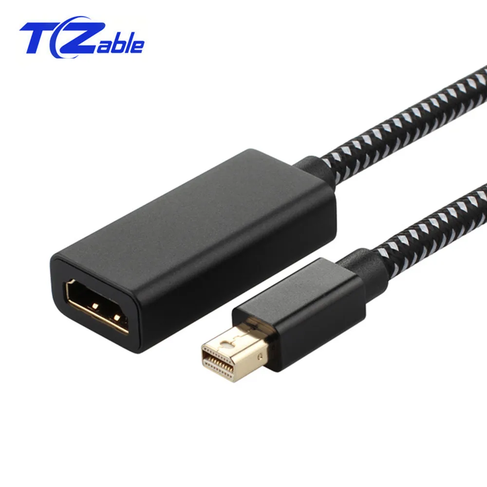 Кабель адаптер Mini Displayport HDMI переходник мама Мини DP папа для проектора