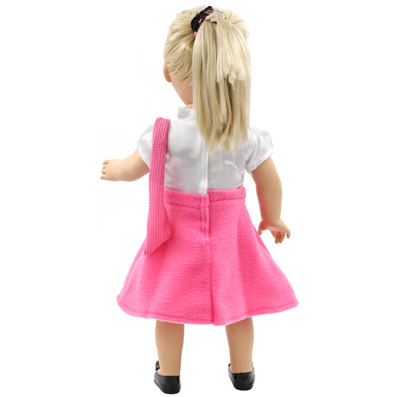 Женское Кукольное платье рубашка 18 дюймов MG159|girl doll dress|american girl dressdoll dress |