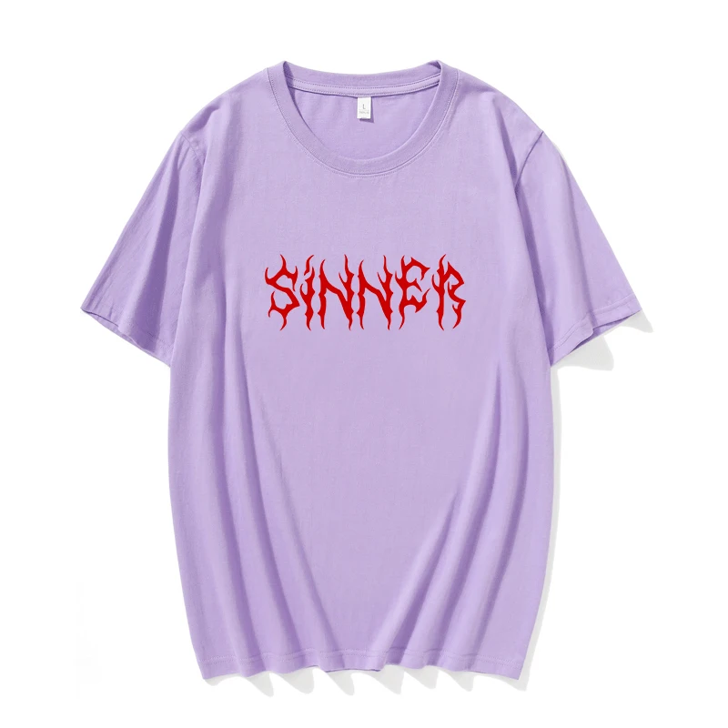 Летняя Готическая футболка Tumblr с принтом букв в стиле Харадзюку женская уличная