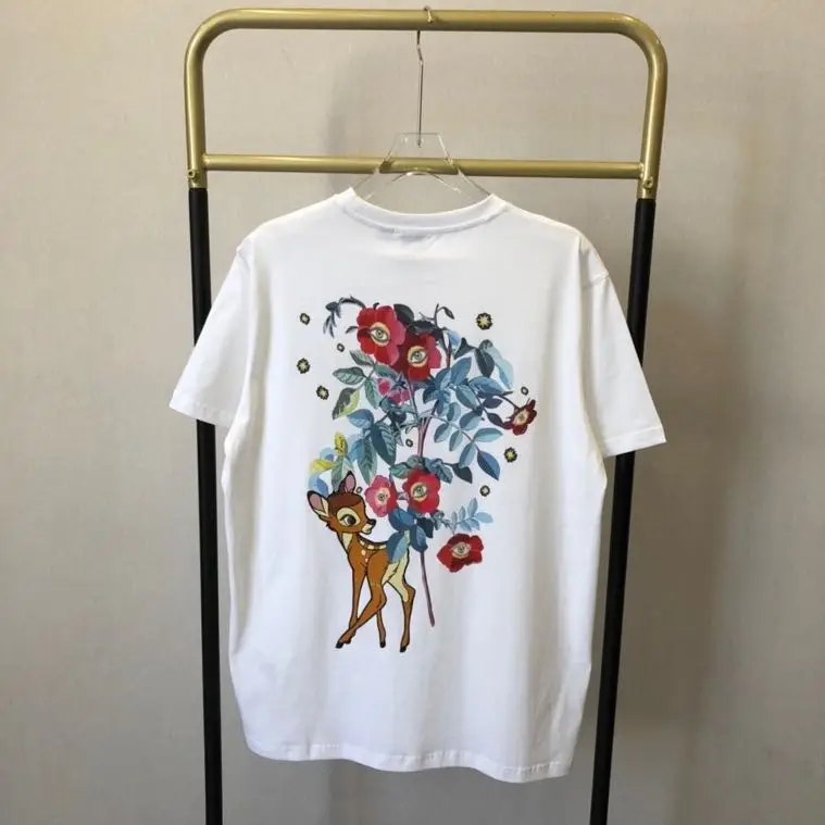 

Fashion women YK12141 Tops & Tees 2021 Runway Luxury famous Brand European Design party style T-Shirts Women's Clothing