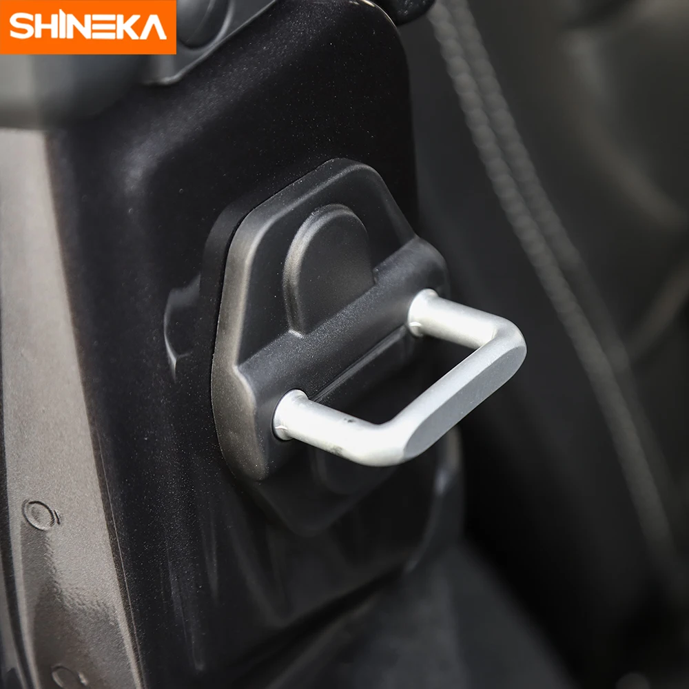 Молдинги SHINEKA для салона Jeep Wrangler Gladiator JT комплект декоративных крышек замка двери