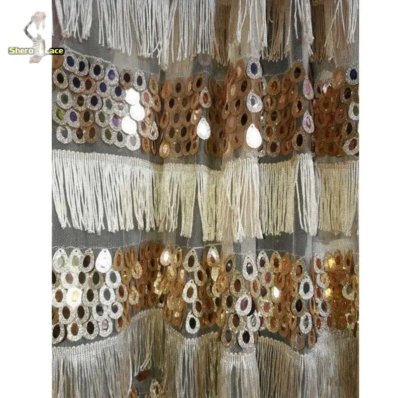 2019 новейшая нигерийская кружевная ткань высокого качества Африканское