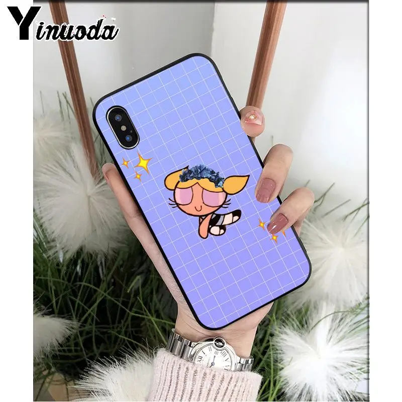 Yinuoda черный и белый шахматная доска ТПУ Мягкий силиконовый чехол для телефона для iPhone 8 7 6 6S Plus X XS MAX 5 5S SE XR 11 11pro max чехол
