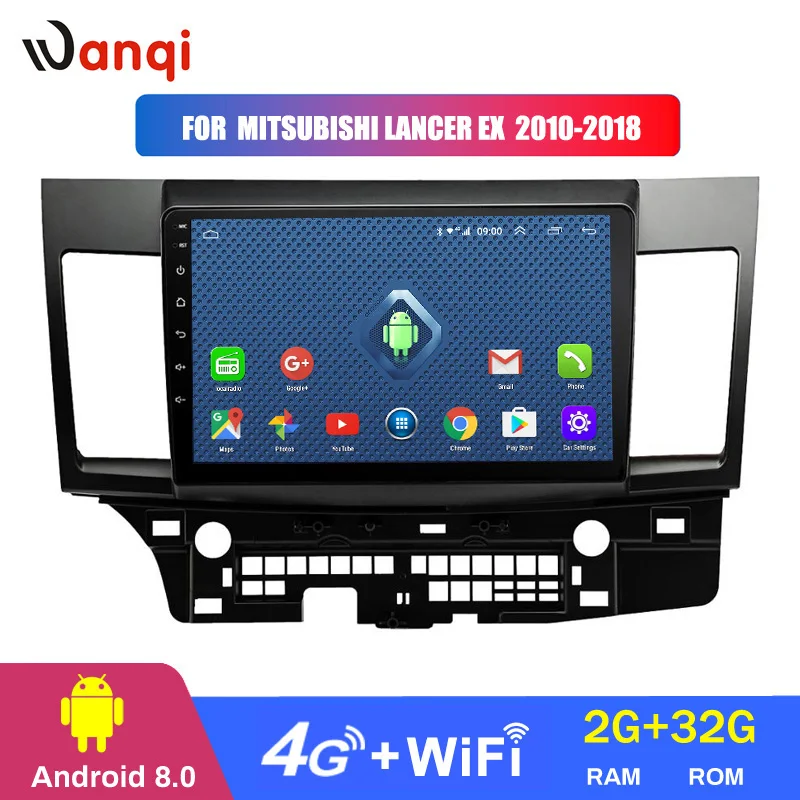 Автомобильная Мультимедийная радиосистема 4G Wi Fi All Netcom 10 1 дюйма 2 + 32 ГБ Android 0 DVD GPS