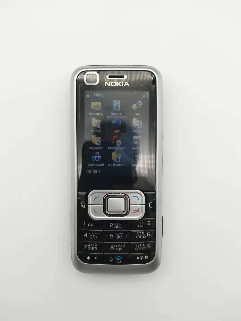 Nokia 6120 классический мобильный телефон разблокированный 6120c 3g смартфон и один год гарантии отремонтированный