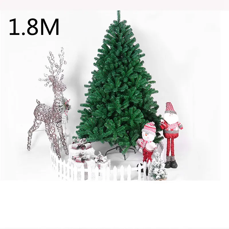 

1.8M Christmas Tree Artificial Christmas Decoration High Quality Premium PVC 2022 Navidad New Year Decor For Home Reusable