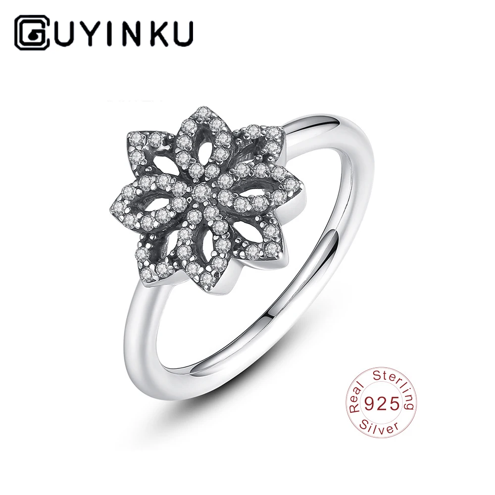 Moissanite 925 Серебряное кольцо с бриллиантами тест Пройденный модный символ любви