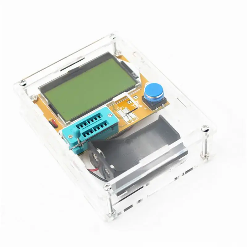 Тестер транзисторов Mega328 диодный конденсатор ESR T4 емкость диода Триод MOS/PNP/NPN LCR