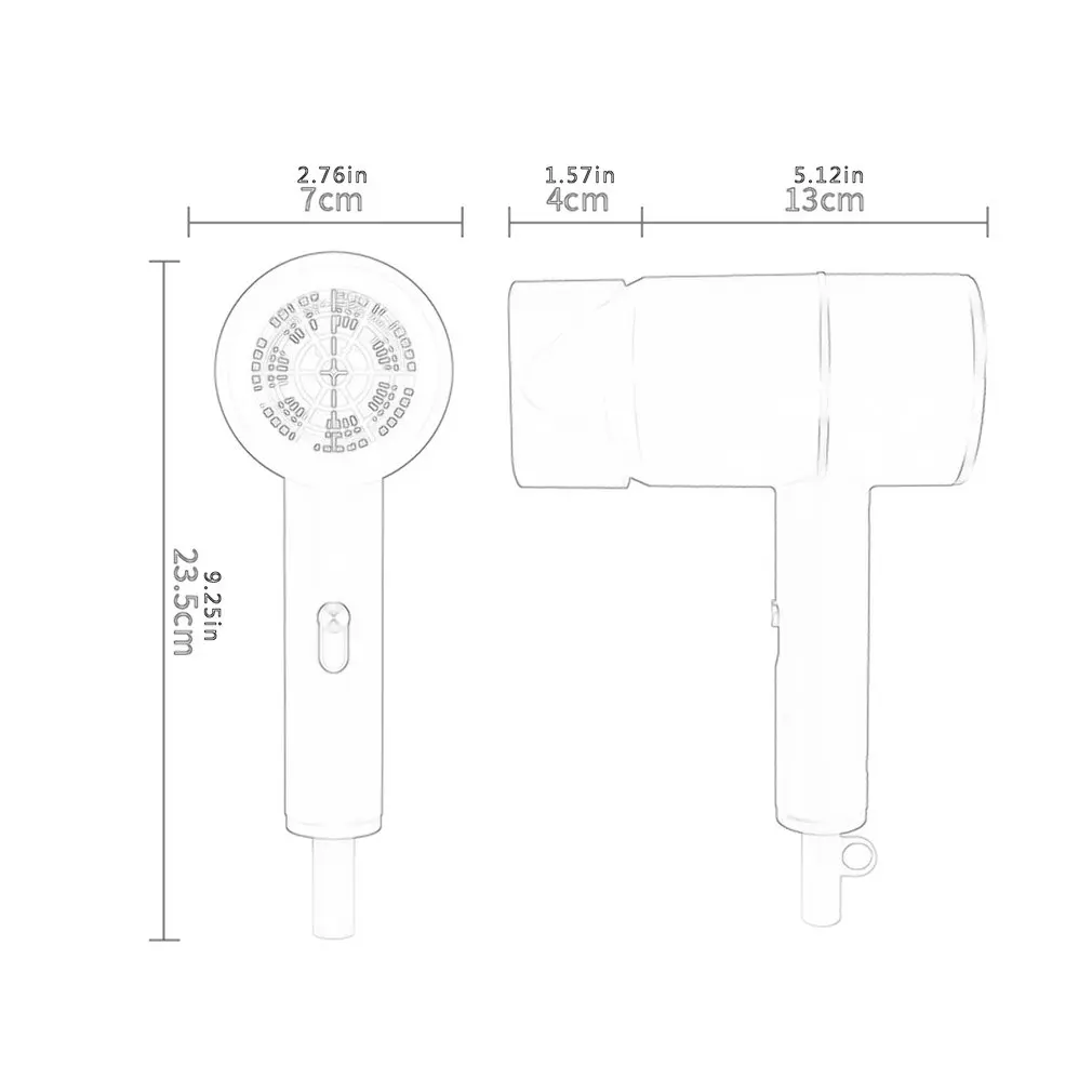 

Wall Hanging Type Constant Temperature Control Negative Ion Hair Dryer Household Hammer Shape Hair Blow Dryers