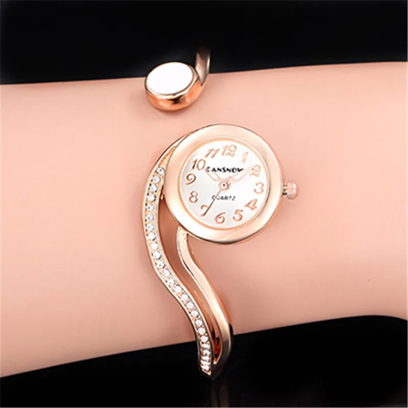 

Women's Watches 2021 Luxury Bracelet Watch Gold Silver Dial Small Dial Dress Quartz Wristwatch Gift for Women reloj mujer