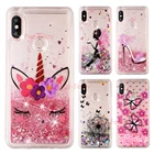 Жидкий силиконовый чехол с блестками для Samsung Galaxy A50 A10 A20 A30 A40 A70 M10 M20 M30 Note 9 10 S10 S9 S8 Plus S10E, чехлы