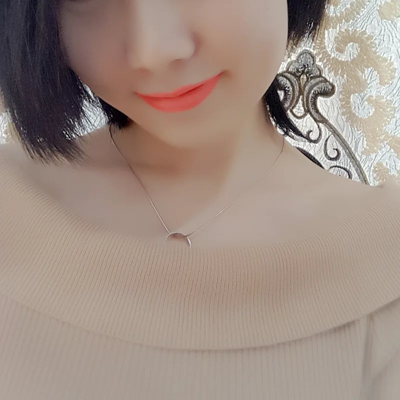 Настоящее чистое серебро 925 пробы восьмиугольная цепочка под змею короткое