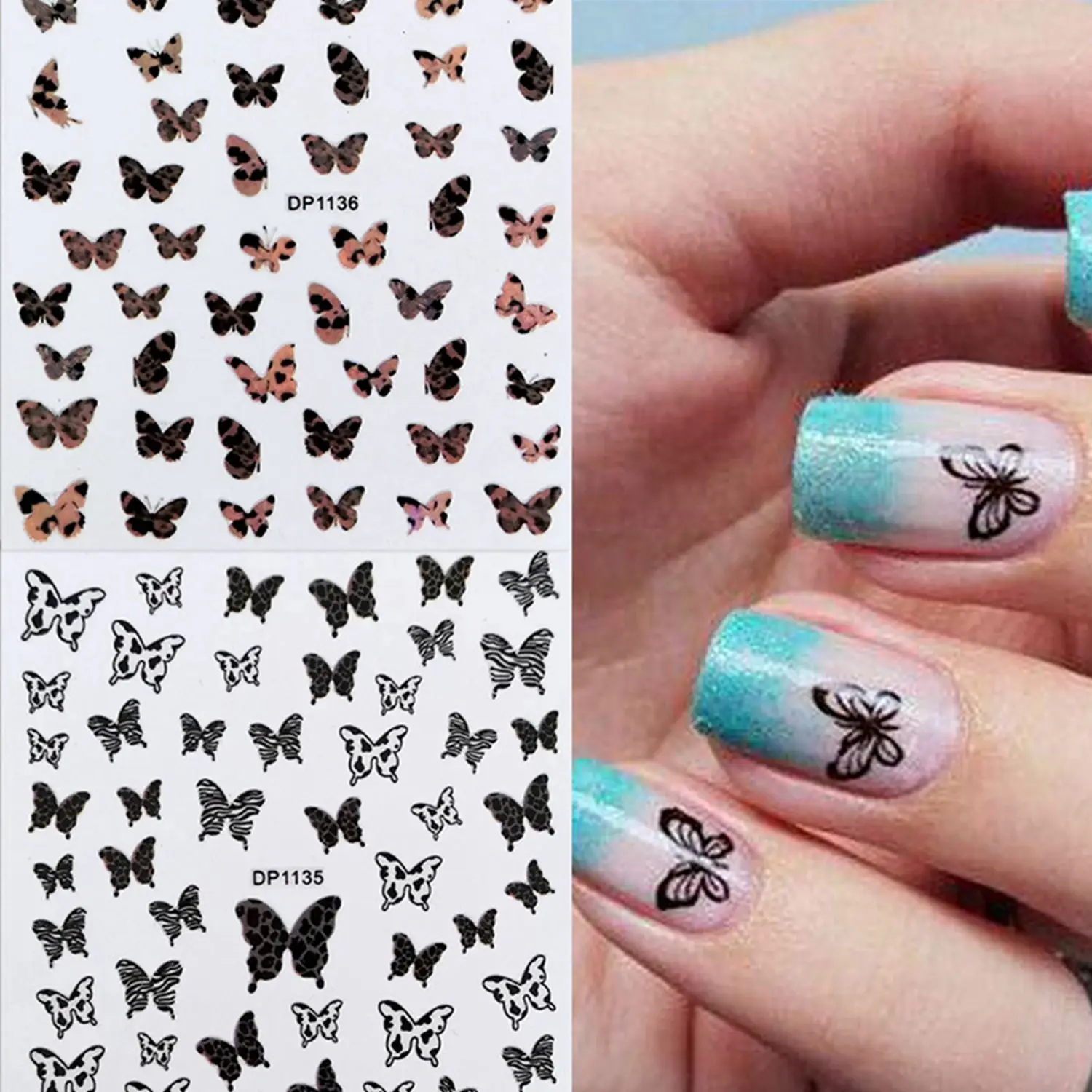 1 лист модных переводных картинок стильный инструмент для самостоятельного