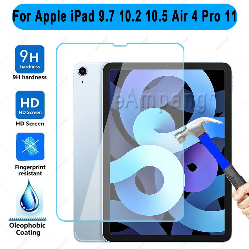 

Tempered Glass For iPad Air 4th Generation 10.9 2020 A2324 Screen Protector 0.3mm 9H HD Cover for Apple iPad Air 4 Screen Film
