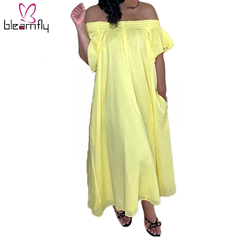 Сексуальное летнее длинное платье с открытыми плечами женские платья макси