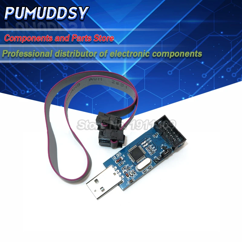 USB ISP программатор для AVR 51 1 шт.|Интегральные схемы| |