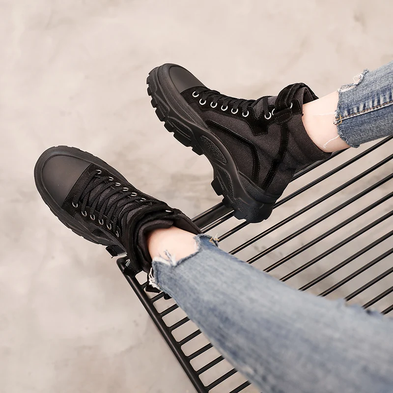 Yrrfuot женская повседневная обувь светильник c технологией Flyknit кроссовки из сетчатого материала; модные кроссовки для Женская на весенний сезон обувь на плоской подошве zapatos mujer кроссовки для Для женщин