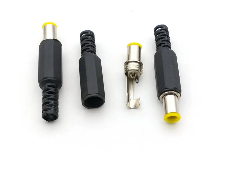 Разъем питания постоянного тока 100 шт. 6 0 мм x 1 2 9