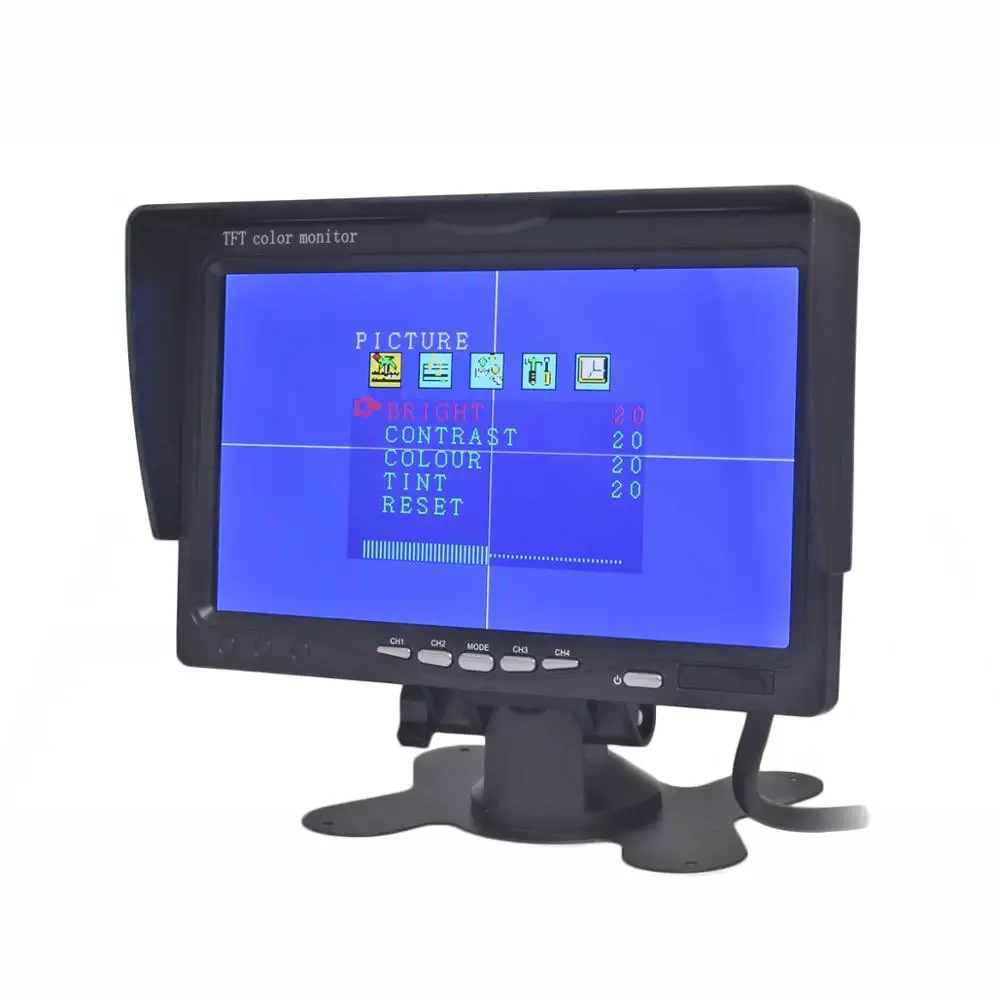 Зеркало заднего вида 4 дюйма с ЖК дисплеем|car monitor|monitor for carcar view monitor |