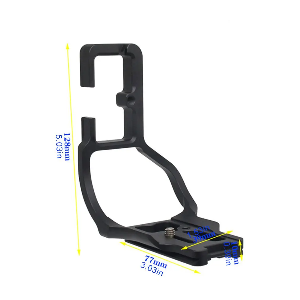 

Professional L Bracket For Fuji X-H1 W/Battery Grip Quick Release L Plate Bracket Grip For SLR Camera X-H1 Parts