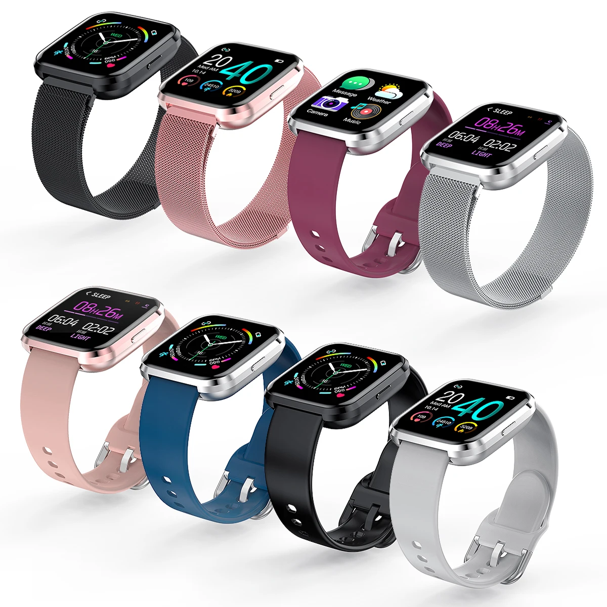 

New 1.3 Inch Smart Watch Women Men Smartwatch for Android IOS Electronics Smart Clock Fitness Passometer Fitness Tracker watches