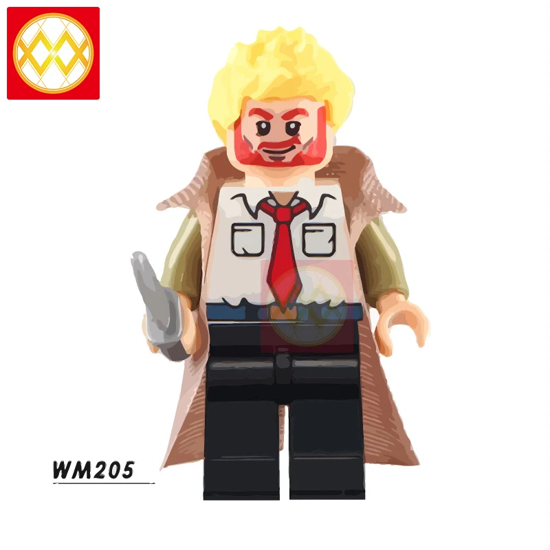 WM205 Hello Boy Ghost мотоциклист Гидра строительные блоки Surfur Firestorm Robocop Blade Supervillians красные игрушки в форме черепа детские подарки - Цвет: WM205