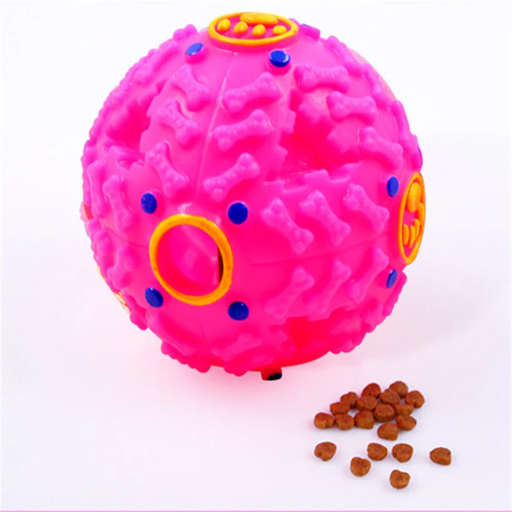 Интерактивные пластиковые шарики для домашних животных 1 шт. жевательные игрушки