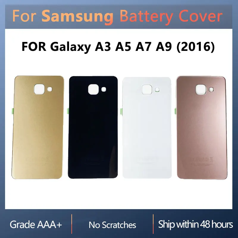 Для SAMSUNG Galaxy A3 A310 A5 A510 A7 A710 A9 A910 2016 задняя крышка батарейного отсека Корпус заднее