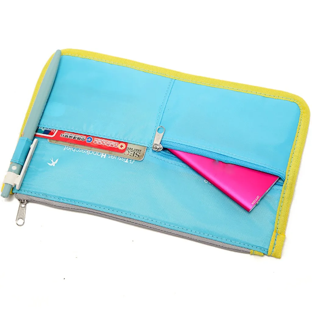 Унисекс свежий цвет портативная с зажимом посылка для купюр сумка банковских