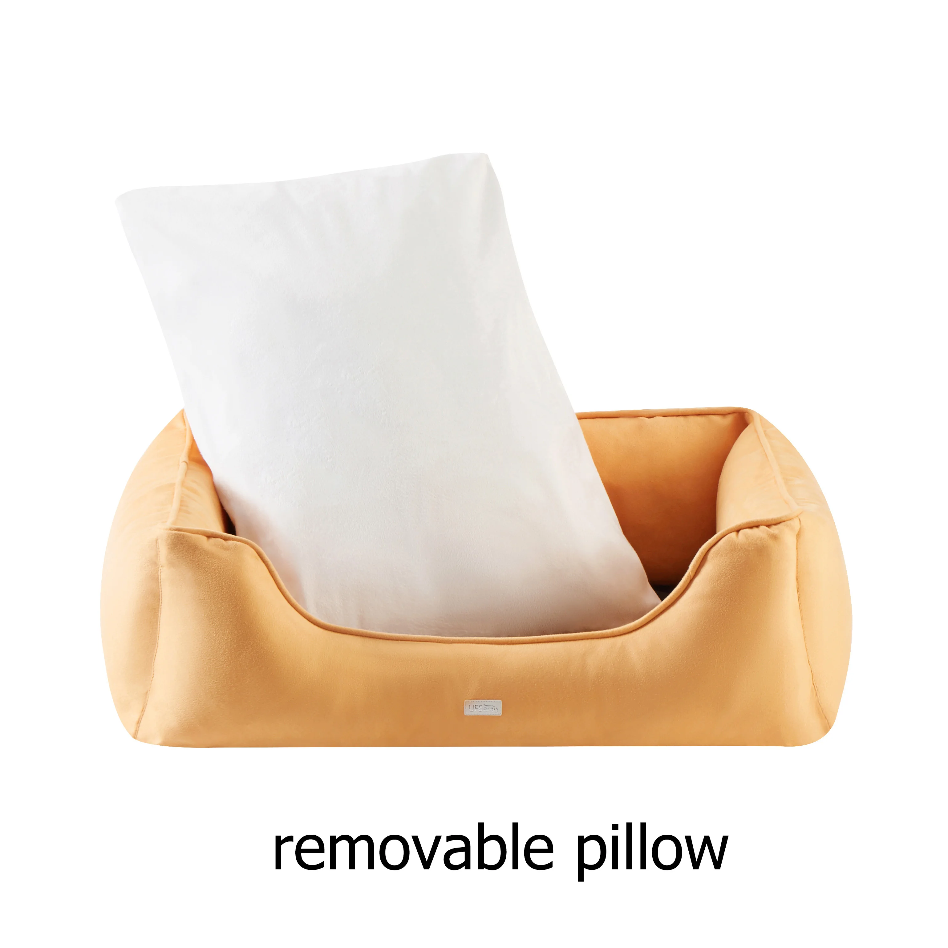 Домашняя кровать для собак UFBemo Теплые Мягкие Замшевые съемные аксессуары