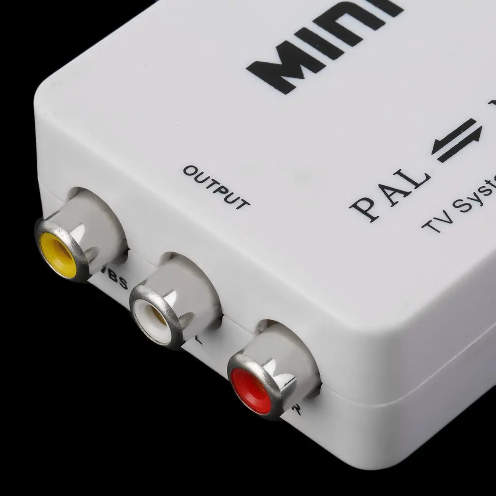 TV Video System Converter PAL NTSC SECAM To Switcher Adapter Male-Female Unshielded Application IN Multimedia |