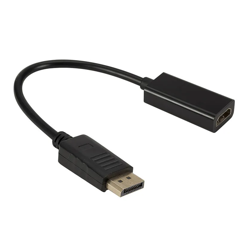 1 шт. размер: 4K DP to HDMI Совместимость 1080P Дисплей Порты и разъёмы Кабель конвертер