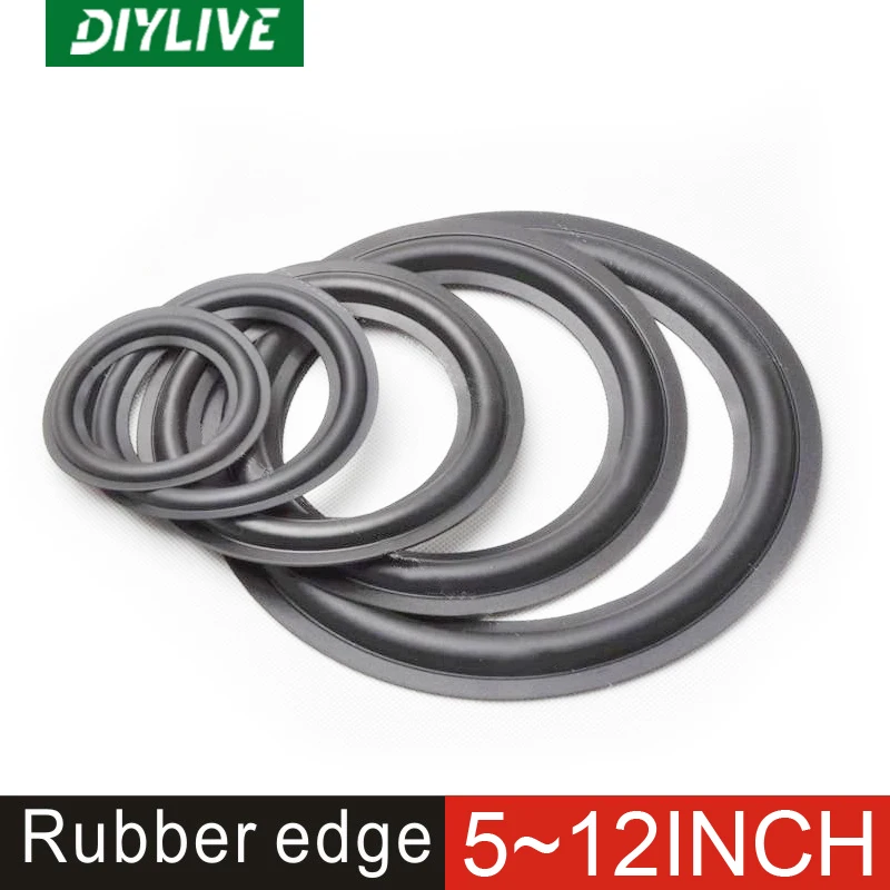 Аксессуары для ремонта динамиков DIYLIVE 2 4 дюйма резиновый край сабвуфер складное