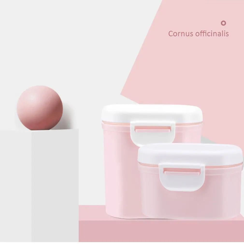 Portable Outdoor Large-capacity Baby Infant Milk Powder Sealed Storage Box Tank Organizer Container Receive |