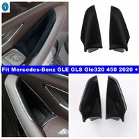 car accessories door armrest container holder tray storage multi function box kit for mercedes benz gle gls gle320 450 2020 2021