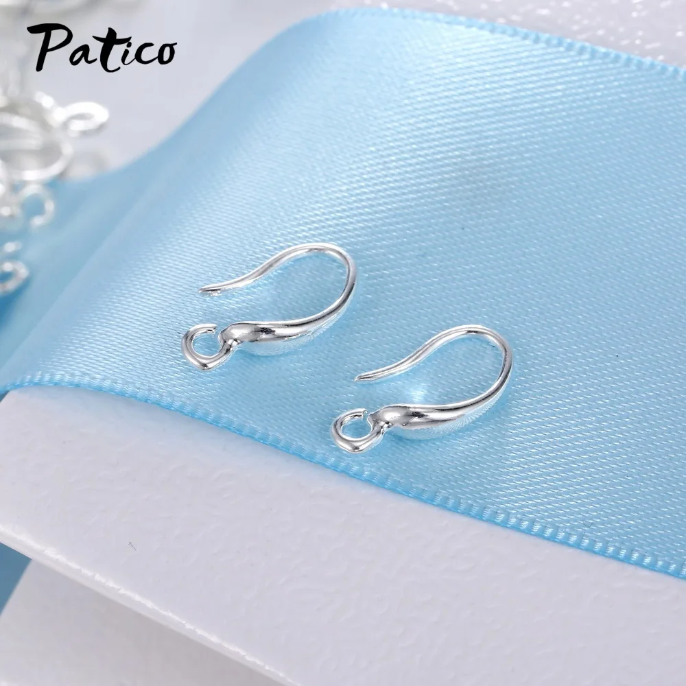 

12 Pairs Lots 925 Sterling Silver Earring Conponents Bluk Items Wholesale Jewelry Making Supplies High Quality