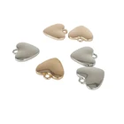 35 шт.лот 18*17,5 мм золотосеребро Цвет Сердце DIY ювелирных изделий Панк Кулон Выдвижной язычок кулон аксессуары для багажа